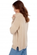 Cashmere ladies chunky sweater alizette natural beige 2xl