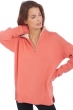 Cashmere ladies chunky sweater alizette peach 3xl