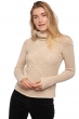 Cashmere ladies chunky sweater april natural beige m