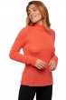 Cashmere ladies chunky sweater louisa coral l