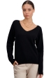 Cashmere ladies chunky sweater thailand black 3xl
