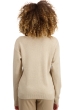 Cashmere ladies chunky sweater thailand natural beige xs