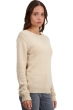 Cashmere ladies chunky sweater tyrol natural beige s