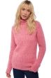 Cashmere ladies chunky sweater vicenza shocking pink shinking violet 3xl