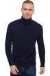 Cashmere men chunky sweater achille dress blue 4xl