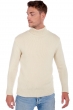 Cashmere men chunky sweater artemi natural ecru 4xl