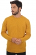 Cashmere men chunky sweater bilal mustard xl