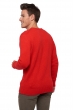 Cashmere men chunky sweater bilal rouge s