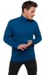 Cashmere men chunky sweater edgar 4f canard blue xs