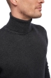 Cashmere men chunky sweater edgar 4f charcoal marl 2xl