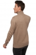 Cashmere men chunky sweater edgar 4f natural brown 2xl