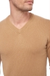 Cashmere men chunky sweater hippolyte 4f camel 3xl