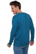 Cashmere men chunky sweater hippolyte 4f manor blue 2xl