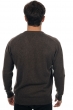 Cashmere men chunky sweater hippolyte 4f marron chine xl