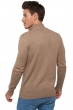 Cashmere men chunky sweater maxime natural brown natural beige 3xl