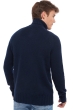 Cashmere men chunky sweater olivier dress blue bayou 4xl