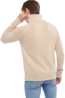 Cashmere men chunky sweater olivier natural beige natural brown xl