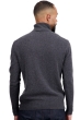 Cashmere men chunky sweater torino first charcoal marl l