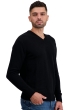 Cashmere men chunky sweater tour first black 3xl