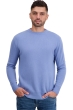 Cashmere men chunky sweater touraine first light blue m