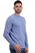 Cashmere men chunky sweater touraine first light blue s