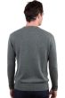 Cashmere men chunky sweater touraine first military green l