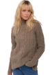 Yak ladies chunky sweater victoria natural dove m