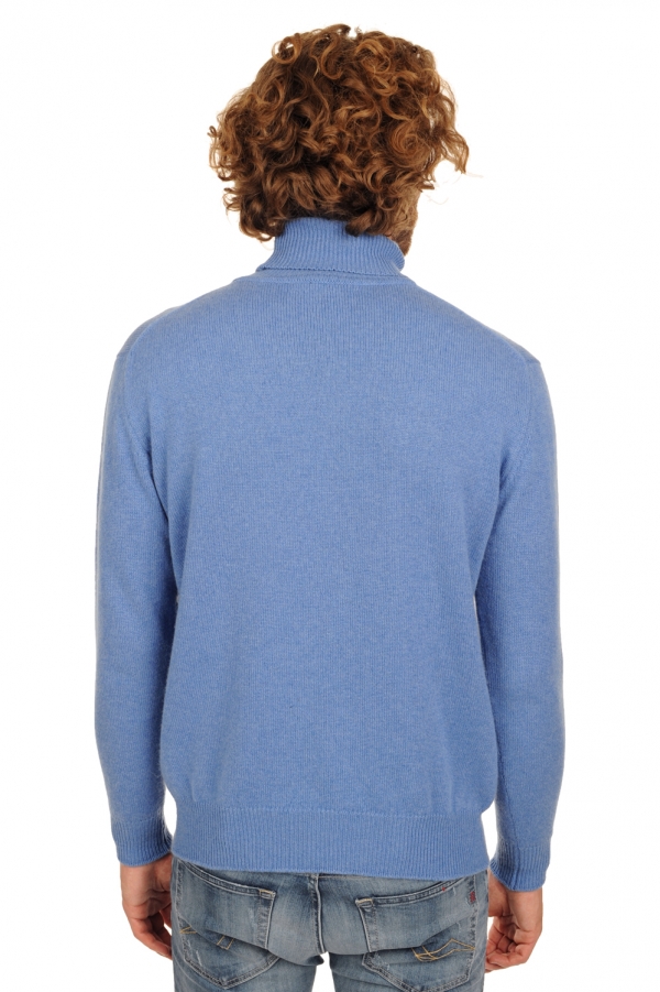 Cashmere men chunky sweater edgar 4f blue chine 4xl