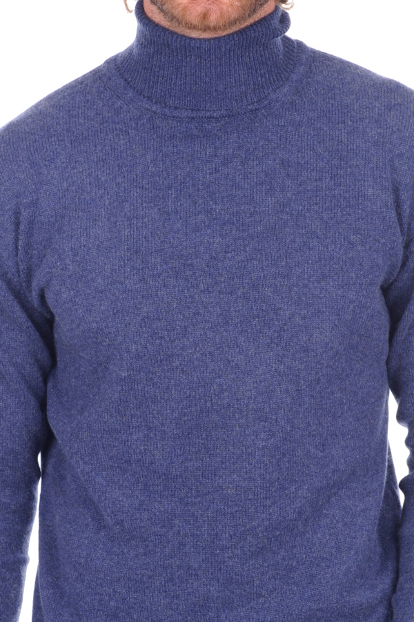 Cashmere men chunky sweater edgar 4f indigo l