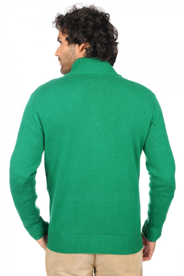 Cashmere men chunky sweater maxime evergreen dress blue 3xl