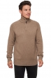  men chunky sweater natural viero natural brown 4xl