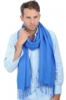 Cashmere accessories diamant light cobalt blue 201 cm x 71 cm