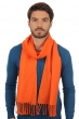 Cashmere accessories scarf mufflers zak200 orange popsicle 200 x 35 cm