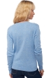 Cashmere ladies basic sweaters at low prices tessa first powder blue 2xl