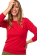 Cashmere ladies basic sweaters at low prices thalia first deep red l