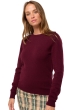 Cashmere ladies basic sweaters at low prices thalia first red wine xs