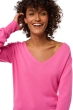 Cashmere ladies basic sweaters at low prices trieste first flashy rose 2xl