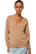 Cashmere ladies cardigans taline first african camel 2xl