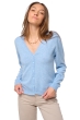 Cashmere ladies cardigans taline first powder blue s