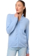 Cashmere ladies cardigans thames first powder blue m