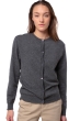 Cashmere ladies cardigans tyra first dark grey l