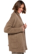 Cashmere ladies cardigans vienne natural stone natural brown s