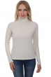 Cashmere ladies carla ecru m