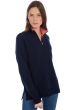 Cashmere ladies chunky sweater alizette dress blue xs