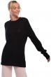Cashmere ladies chunky sweater marielle black l