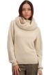 Cashmere ladies chunky sweater tisha natural beige 2xl