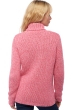 Cashmere ladies chunky sweater vicenza shocking pink shinking violet l