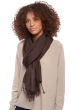 Cashmere ladies diamant seal brown 201 cm x 71 cm