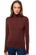 Cashmere ladies roll neck tale first cinnabar 2xl