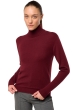 Cashmere ladies roll neck tale first deep violet l